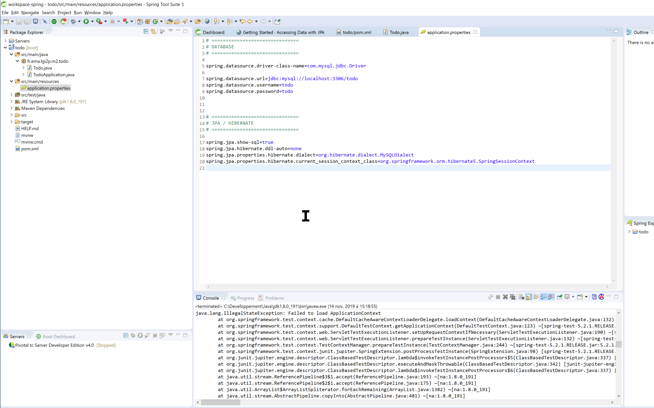 fichier Application Version 0.1